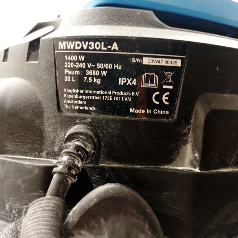 ODKURZACZ WARSZTATOWY MACALLISTER S/M 30 L