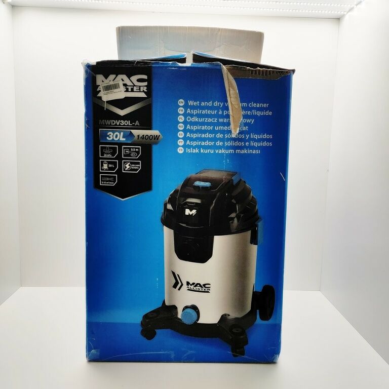 ODKURZACZ WARSZTATOWY MACALLISTER S/M 30 L