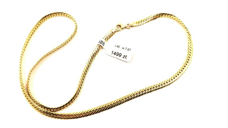 zloty-lancuszek-wezyk-787g58545cm-rodzaj-wyrob-jubilerski