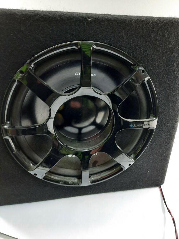 SUBWOOFER BLAUPUNKT + WZMACNIACZ 330W BLAUPUNKT