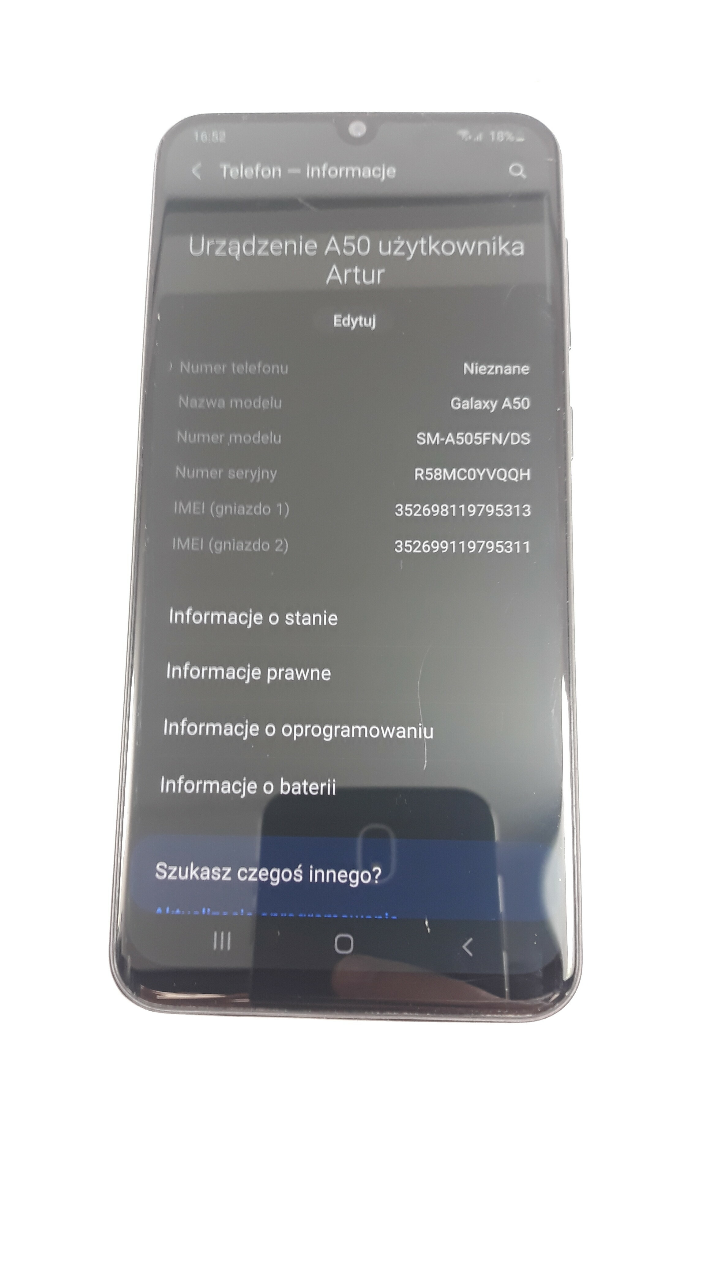 samsung-galaxy-a50-4-gb-128-gb-opis-stan-uszkodzony