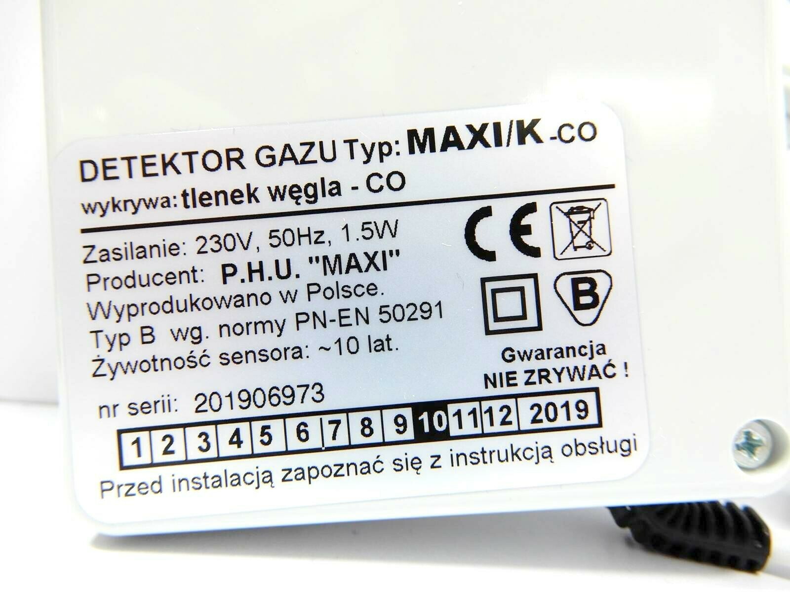 czujnik-czadu-feniks-maxik-co-komplet-rodzaj-czadu