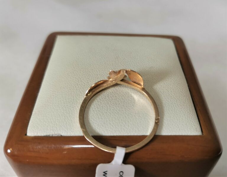 uroczy-zloty-pierscionek-z-kwiatkiem-i-listkami-rozmiarsrednica-wew-mm-191867