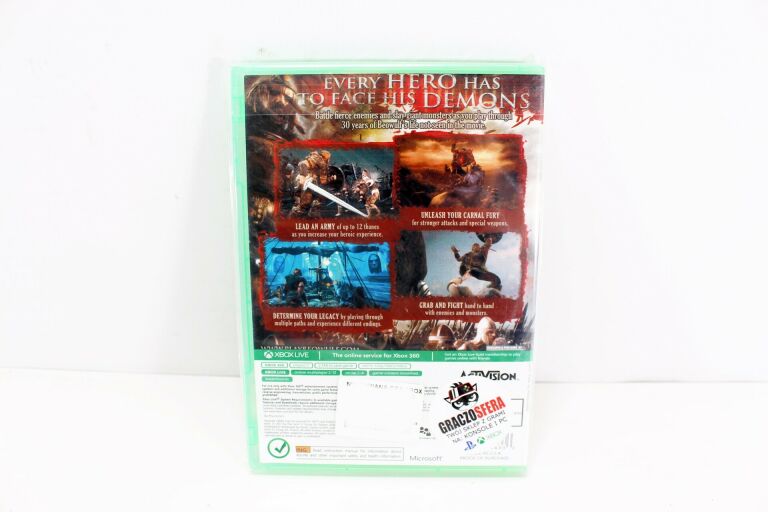 GRA XBOX 360 - BEOWULF THE GAME