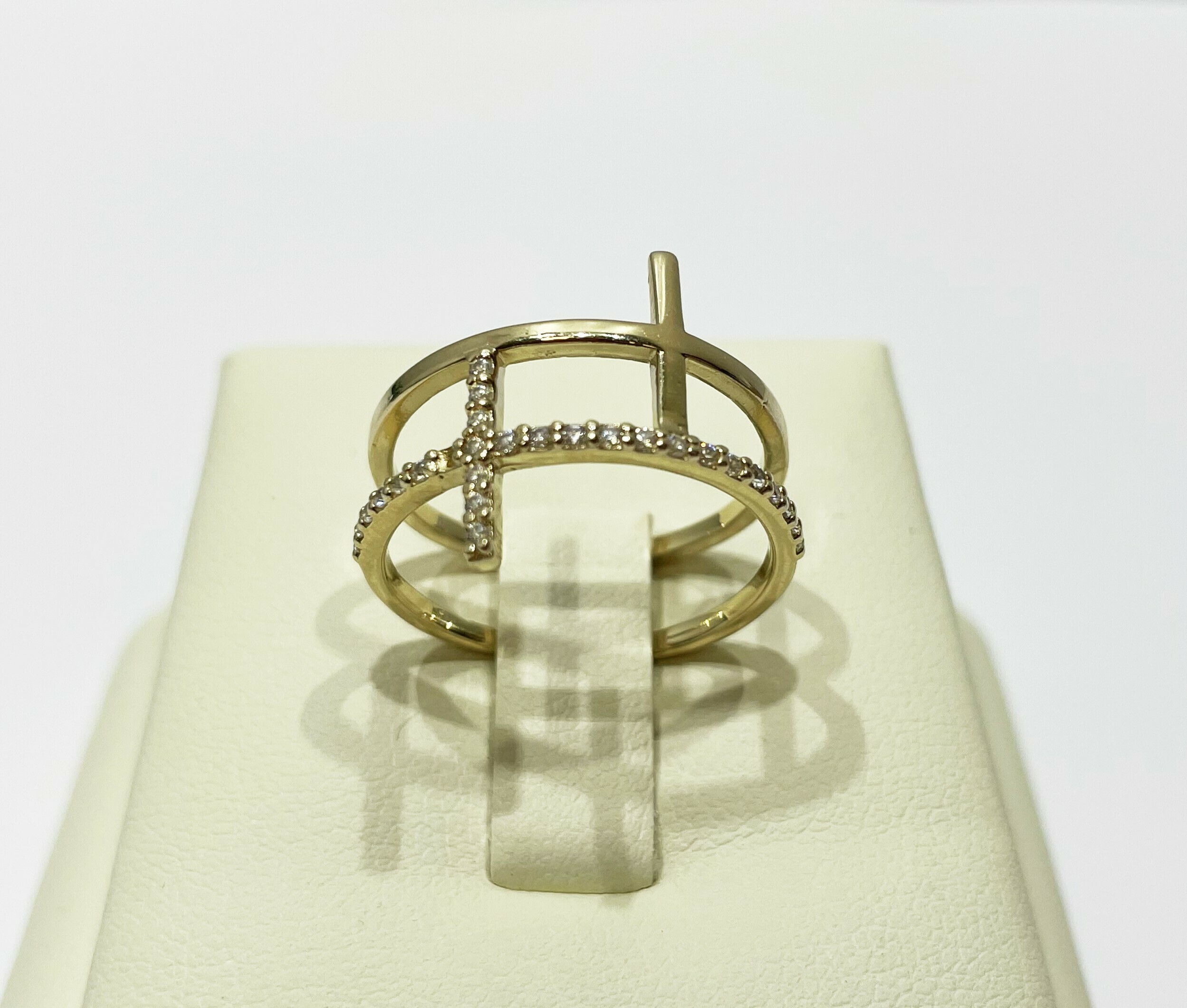 zloty-pierscionek-krzyze-z-cyrkoniami-340g-585-proba-zlota-206646-228242