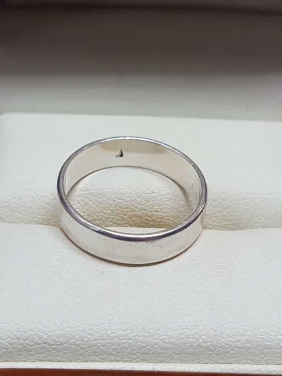 SREBRNA OBRĄCZKA PR. 925 R.13 GRAM 2,32