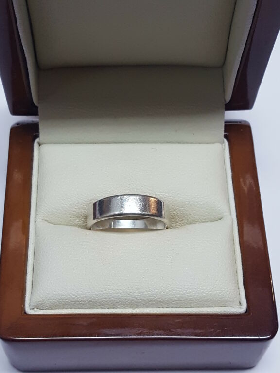 SREBRNA OBRĄCZKA PR. 925 R.13 GRAM 2,32