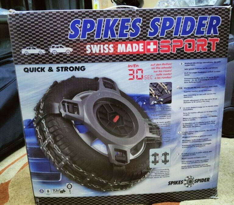 ŁAŃCUCHY ŚNIEGOWE SPIKES SPIDER SPORT ROZMIAR  XS