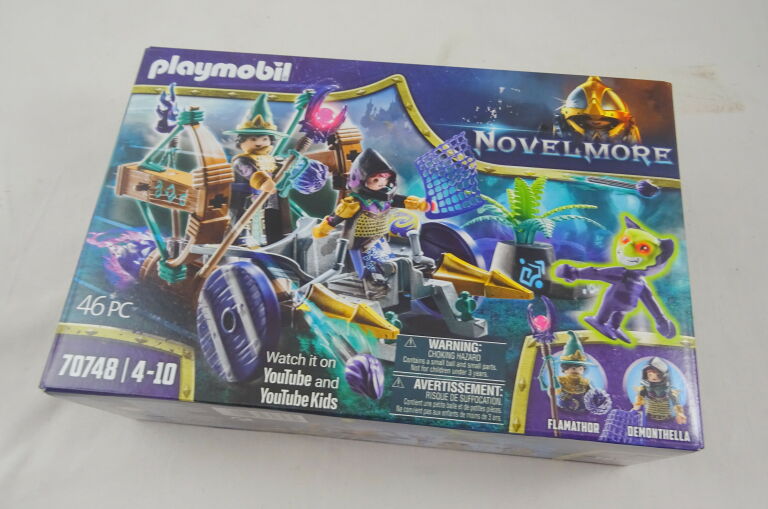 PLAYMOBIL 70748 VIOLET VALE POJAZD DO ŁAPANIA DEM