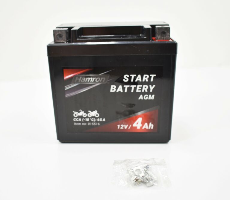 HAMRON AKUMULATOR MOTOCYKLOWY 12V 4AH