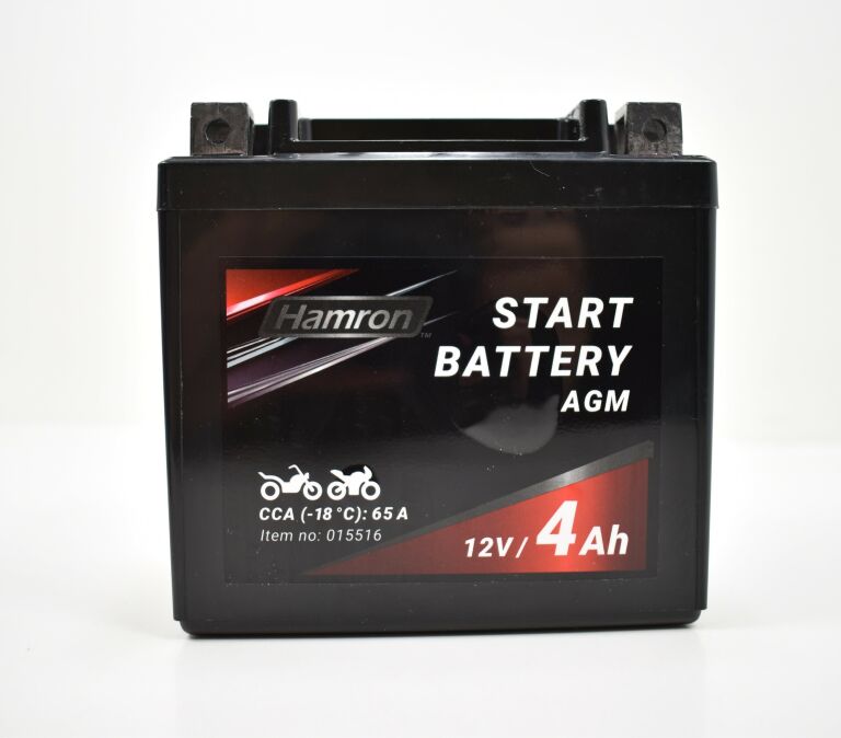 HAMRON AKUMULATOR MOTOCYKLOWY 12V 4AH