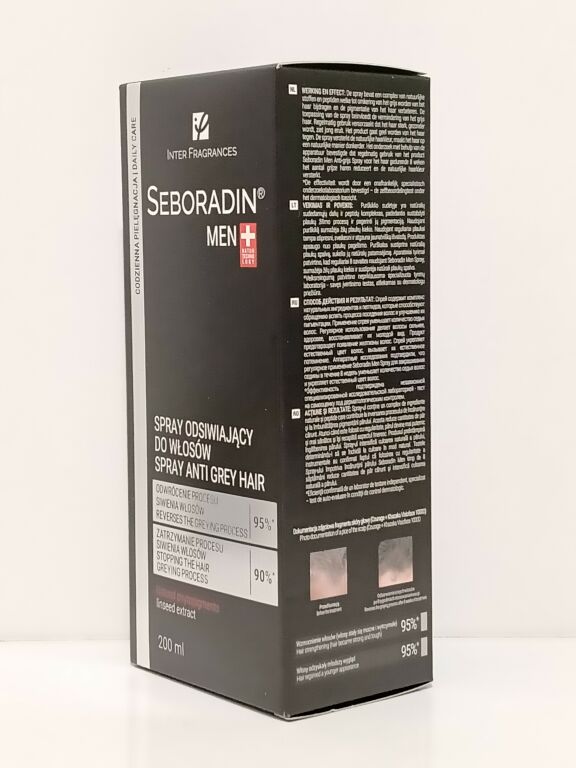 SEBORADIN MEN SPRAY ODSIWIAJĄCY DO WŁOSÓW 200ML