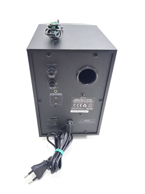 ZESTAW GŁOŚNIKÓW 2.1 TRACER HI-CUBE BT RGB FLOW