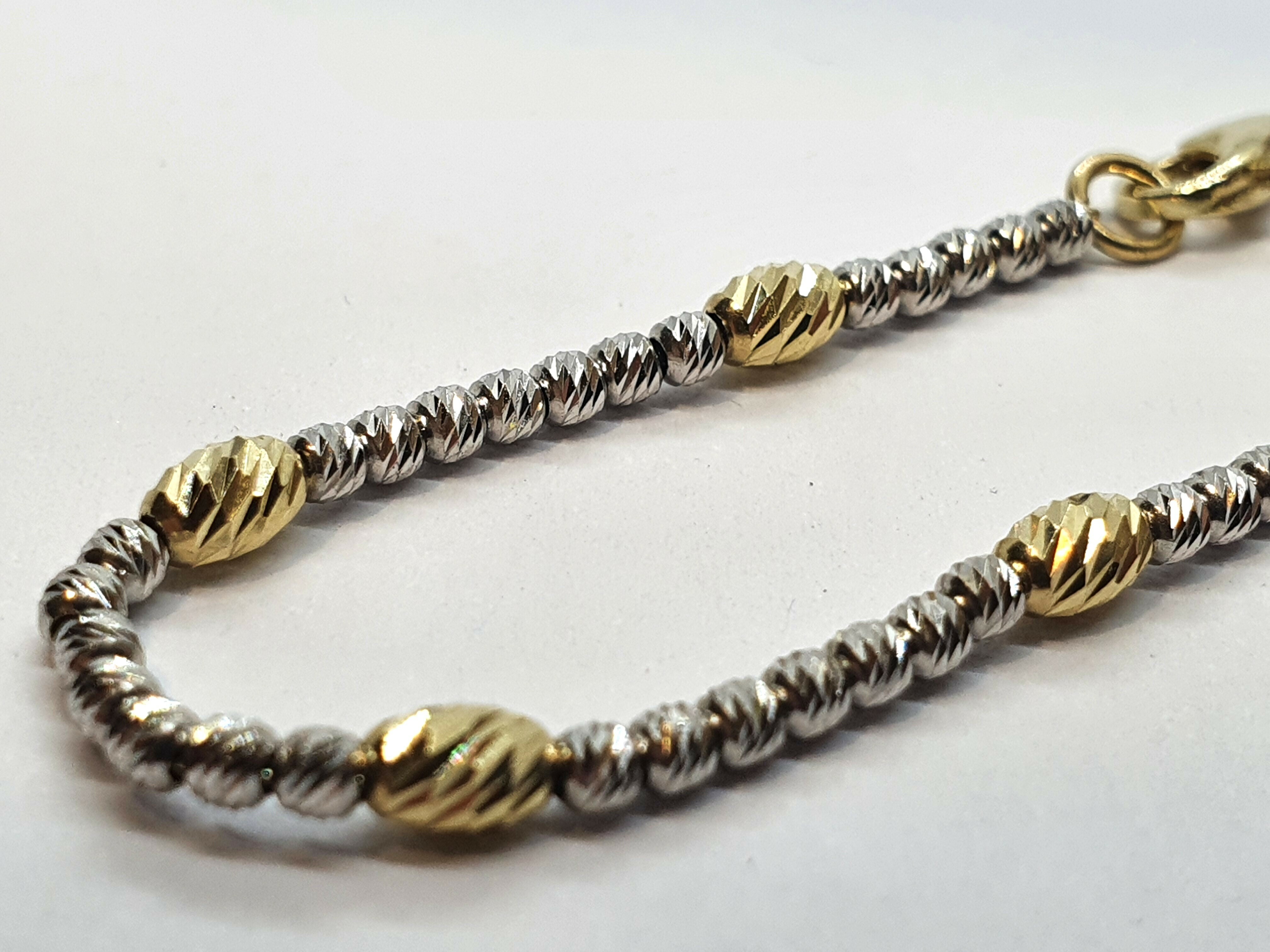 zlota-bransoletka-320g-585-kamien-bez-kamienia