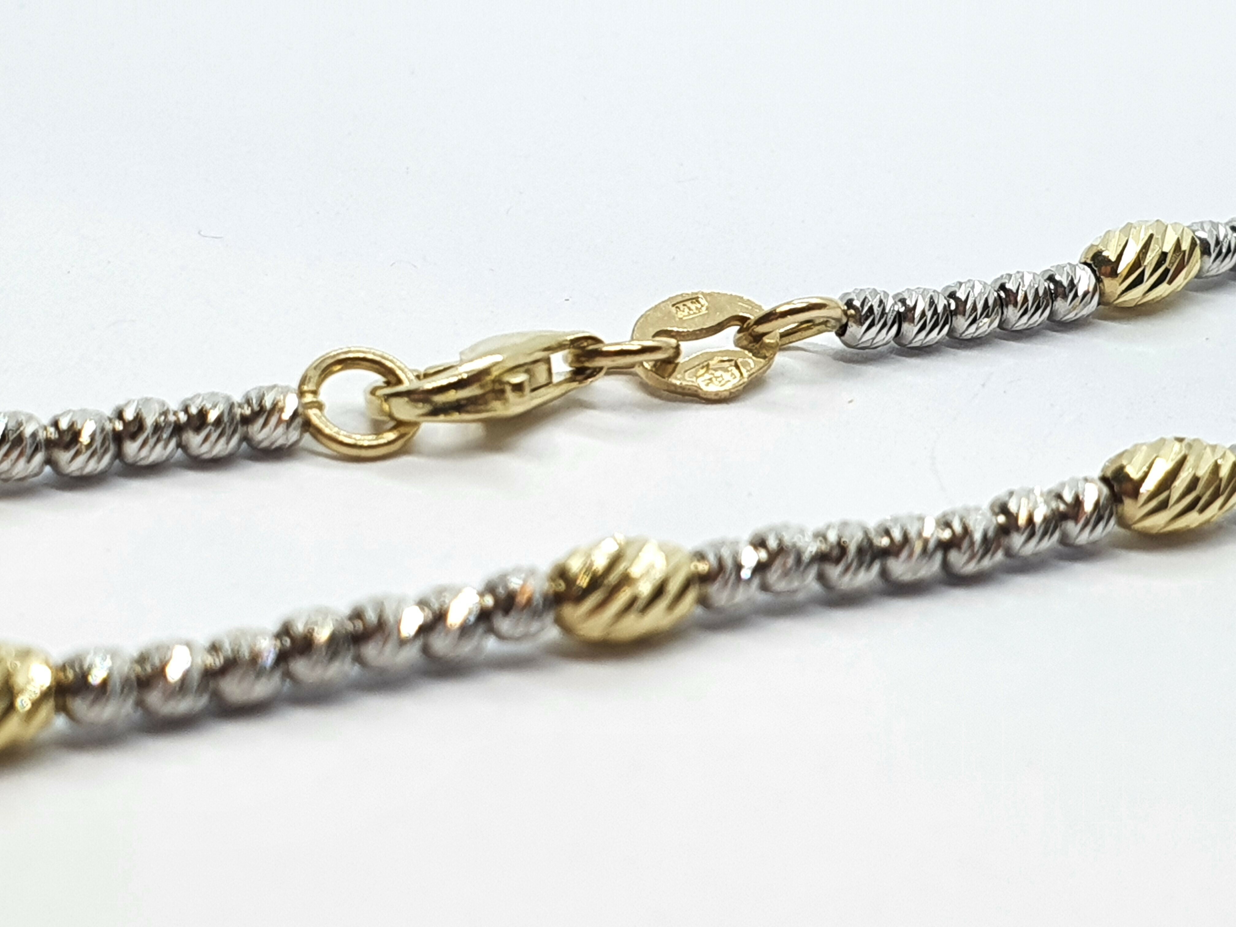 zlota-bransoletka-320g-585-motyw-brak