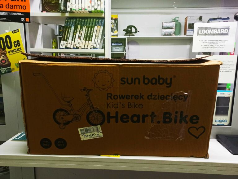 ROWER DZIECIECY SUN BABY HEART BIKE 14"