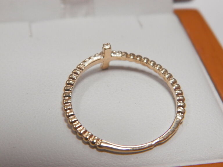 ZŁOTY PIERŚCIONEK PR. 585 1,30G ROZM:18