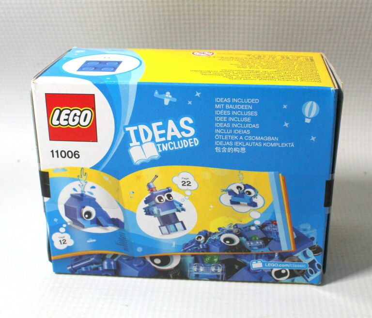 LEGO NIEBIESKIE KLOCKI KREATYWNE 11006