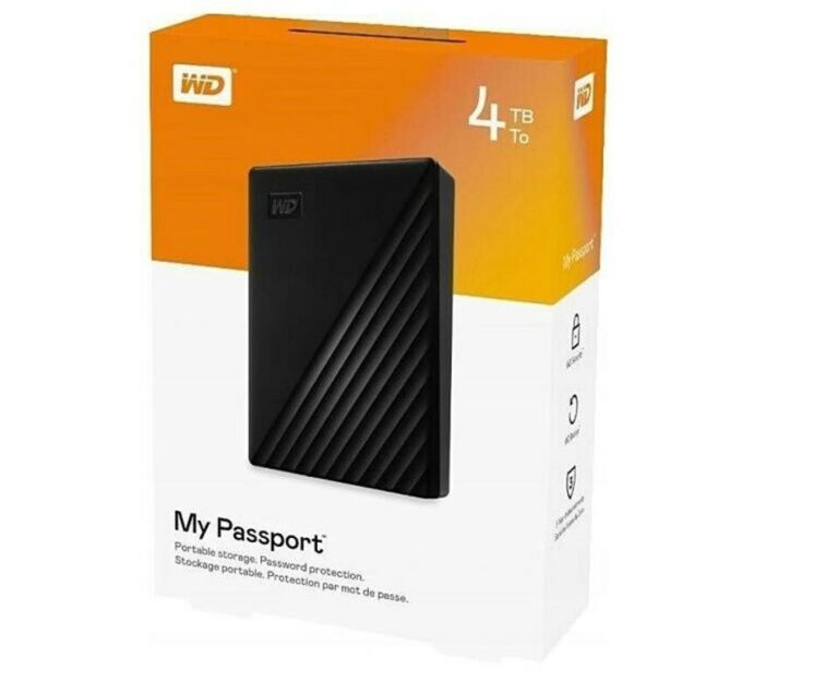 DYSK WD 4TB MY PASSPORT WDBPKJ0040BBK USB 3.0