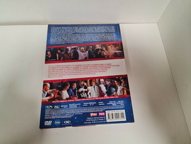 FILM DVD LISTY DO M2