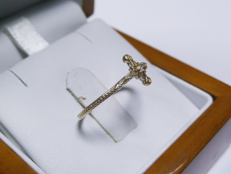 ZŁOTY PIERŚCIONEK PR. 585 1,18G ROZM: 15