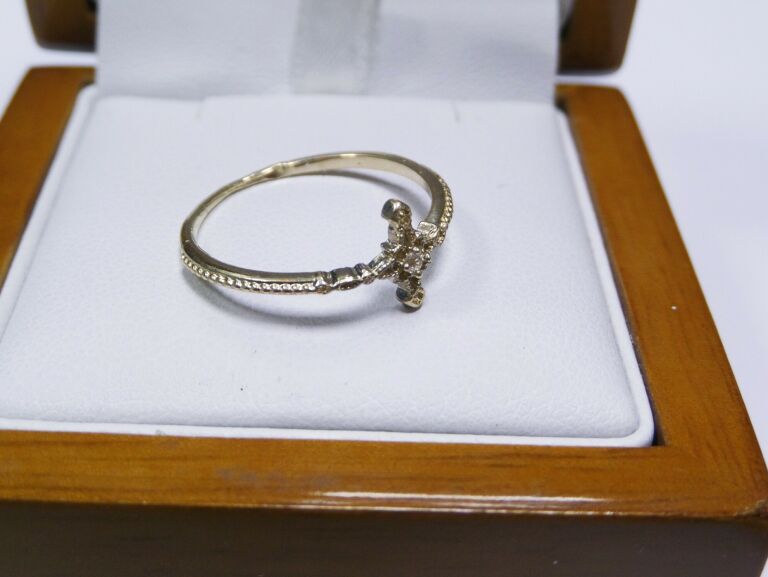 ZŁOTY PIERŚCIONEK PR. 585 1,18G ROZM: 15