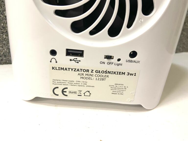 AIR COOLER CRRUZZO Z GŁOŚNIKIEM