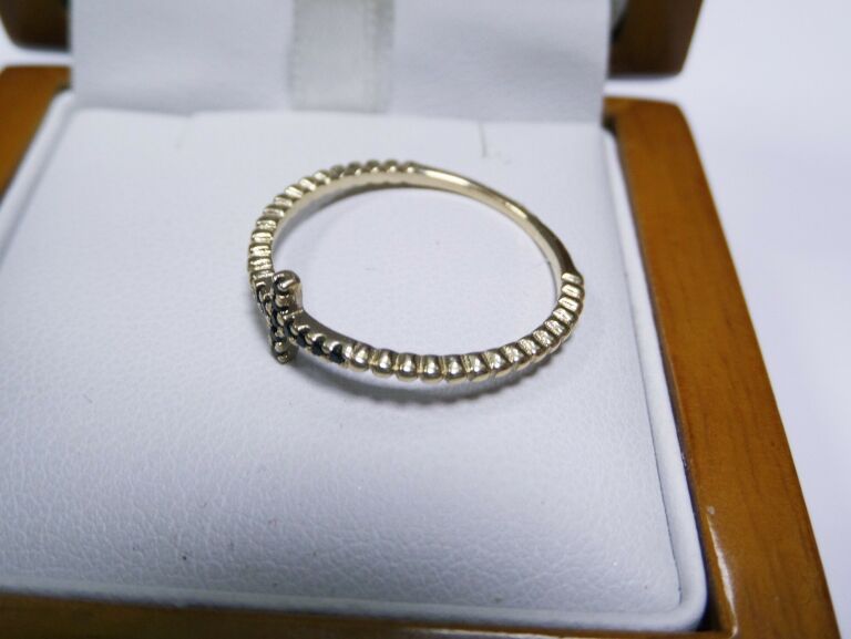 ZŁOTY PIERŚCIONEK PR. 585 1,29G ROZM: 18