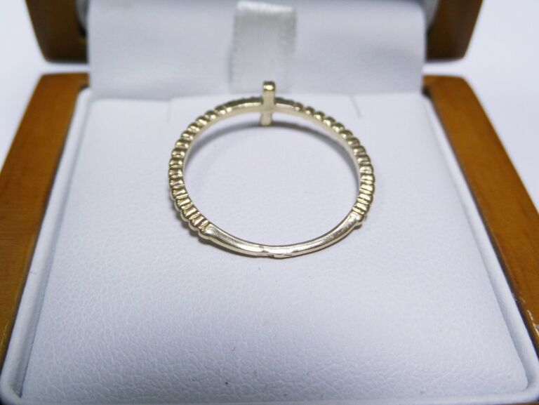 ZŁOTY PIERŚCIONEK PR. 585 1,29G ROZM: 18