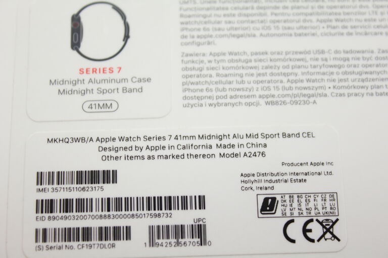APPLE WATCH SERIES 7