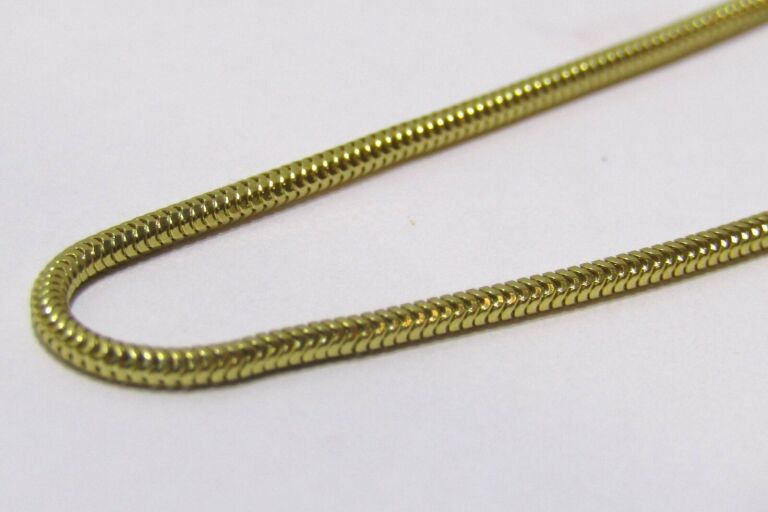 PRZEPIĘKNY ZŁOTY ŁAŃCUSZEK 585 55 CM