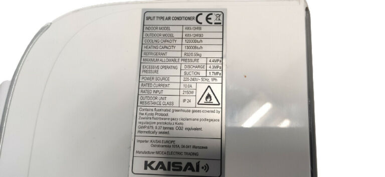 KLIMATYZATOR KAISAI KWX-12HRDI
