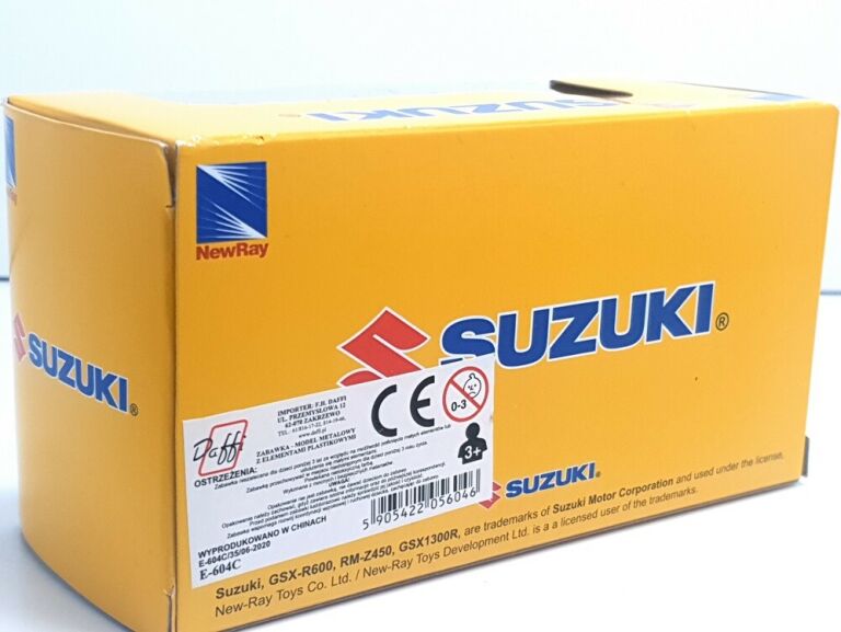 MOTOCYKL 1:18 SUZUKI RM-Z450