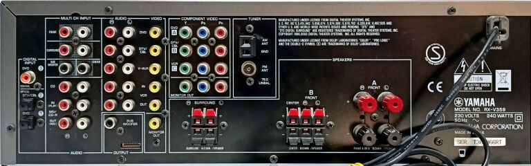 ZESTAW KINA DOMOWEGO YAMAHA RX-V359 5.1 525W
