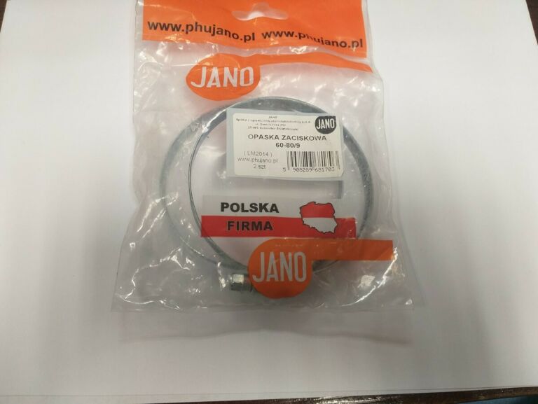 OPASKA ZACISKOWA 60 - 80 / 9 NIERDZEWNA