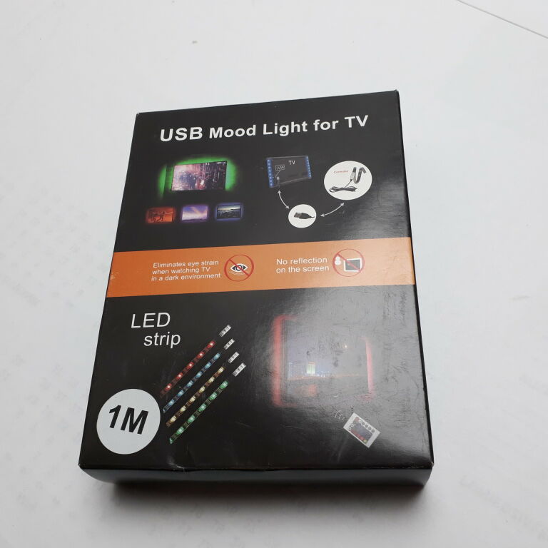 TAŚMA LED USB TV 1 M +PILOT