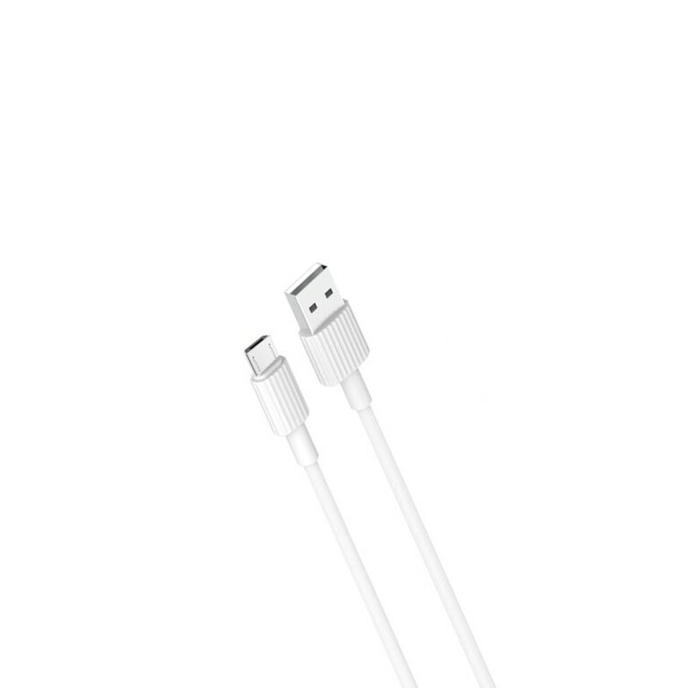 TFO XO KABEL MICROUSB 1M 1000MM 5V/2,4A BIAŁY