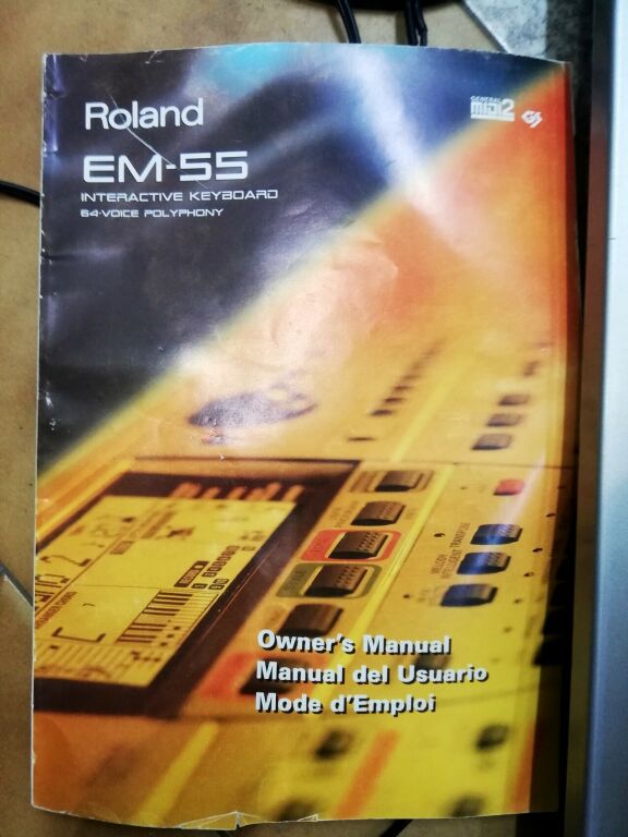 keyboard-roland-em-55-stan-uzywany