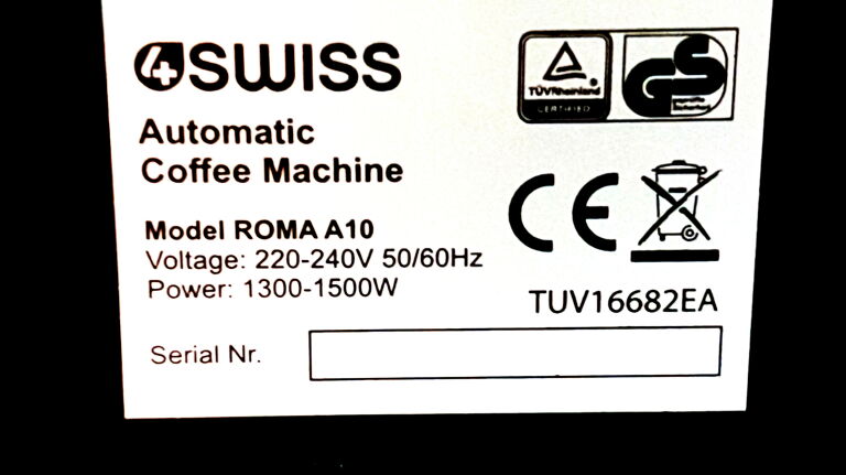 EKSPRES CIŚNIENIOWY DO KAWY 4SWISS ROMA A10