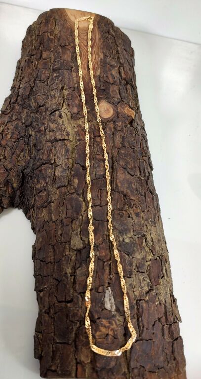 ZŁOTY ŁANCUSZEK 558 7,03G SINGAPUR 55CM