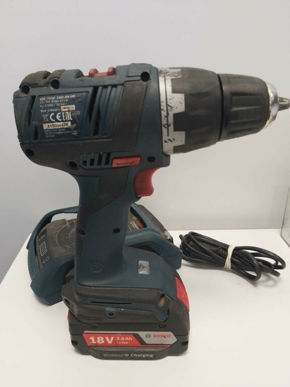 WKRĘTARKA BOSCH GSR 18V-EC + ŁADOWARKA