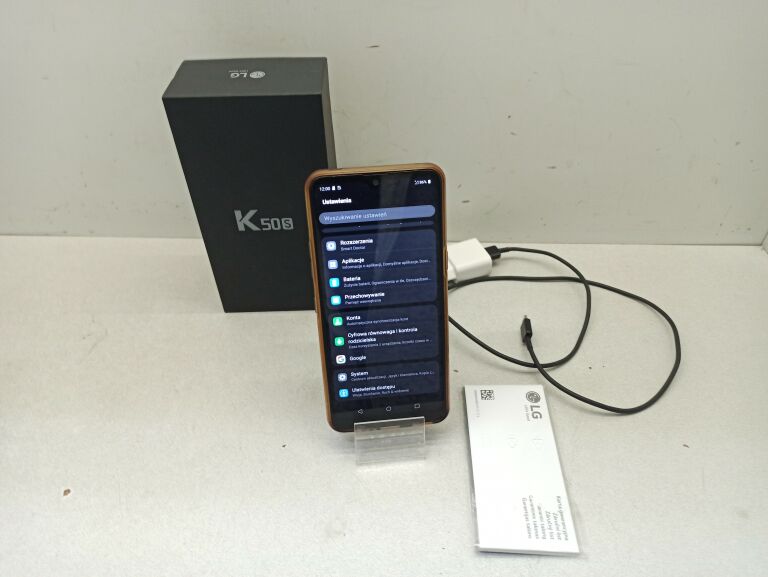 TELEFON LG K50S KOMPLET JAK NOWY 358945100414196