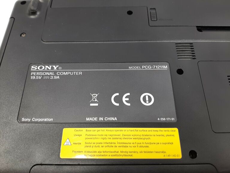 LAPTOP SONY VAIO PCG-71211M 500GB/4GB RAM/I3