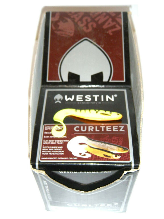 ZESTAW PRZYNĘT GUMOWYCH WESTIN CURLTEEZ 56 SZTUK