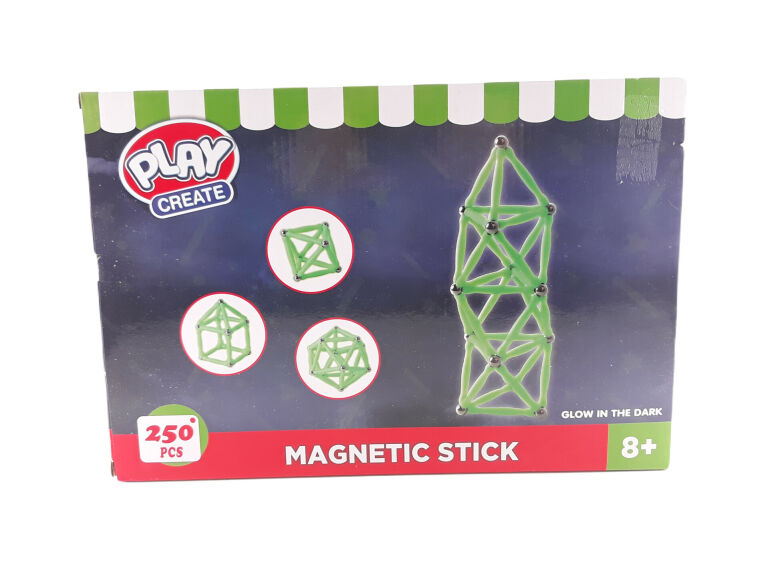 KLOCKI MAGNETYCZNE PLAY CREATE MAGNETIC STICK
