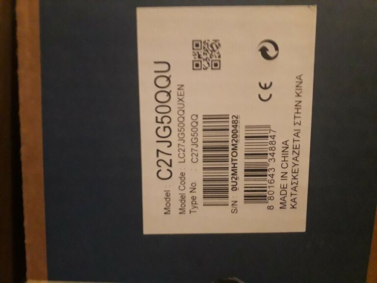 MONITOR SAMSUNG C27JG50QQU