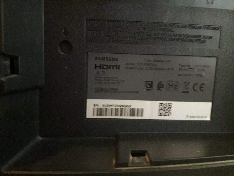 MONITOR SAMSUNG C27JG50QQU