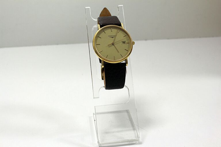 ZŁOTY ZEGAREK LONGINES PRESENCE L4.743.6 18K 34MM