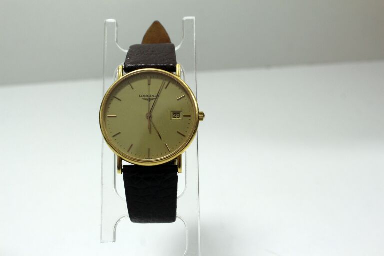 ZŁOTY ZEGAREK LONGINES PRESENCE L4.743.6 18K 34MM