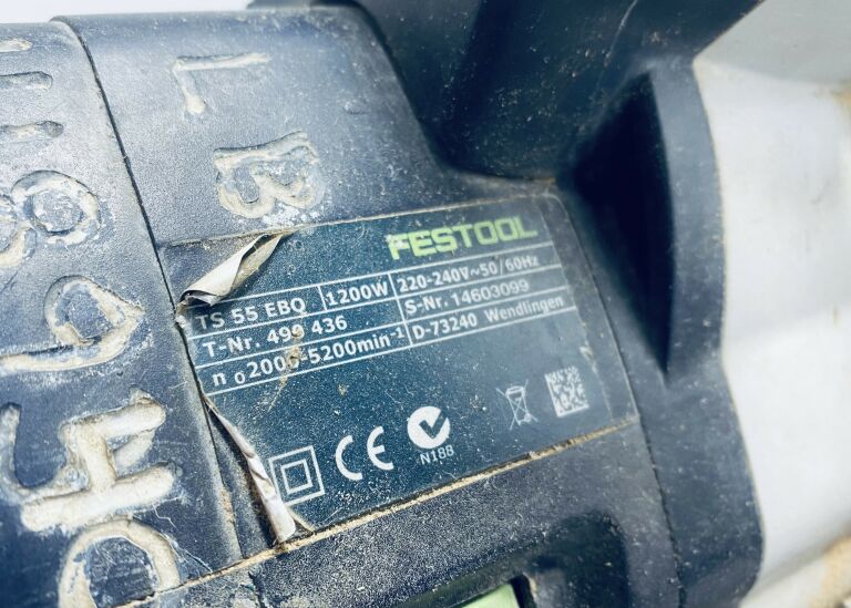 PILARKO ZAGŁĘBIARKA FESTOOL TS 55 EBQ